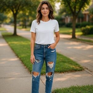 NWOT JOE’S THE DEBBIE CROP High Rise Boyfriend Cropped Collector’s Edition SZ 28